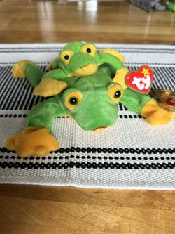 Ty Beanie Babies Smoochy The Frog