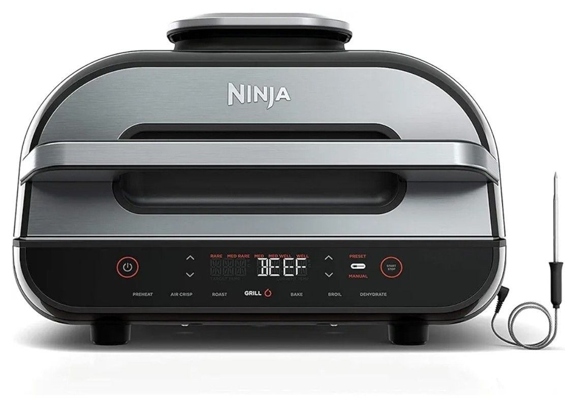 Ninja Indoor Grill, Foodi Smart XL 6-in-1 Indoor Grill