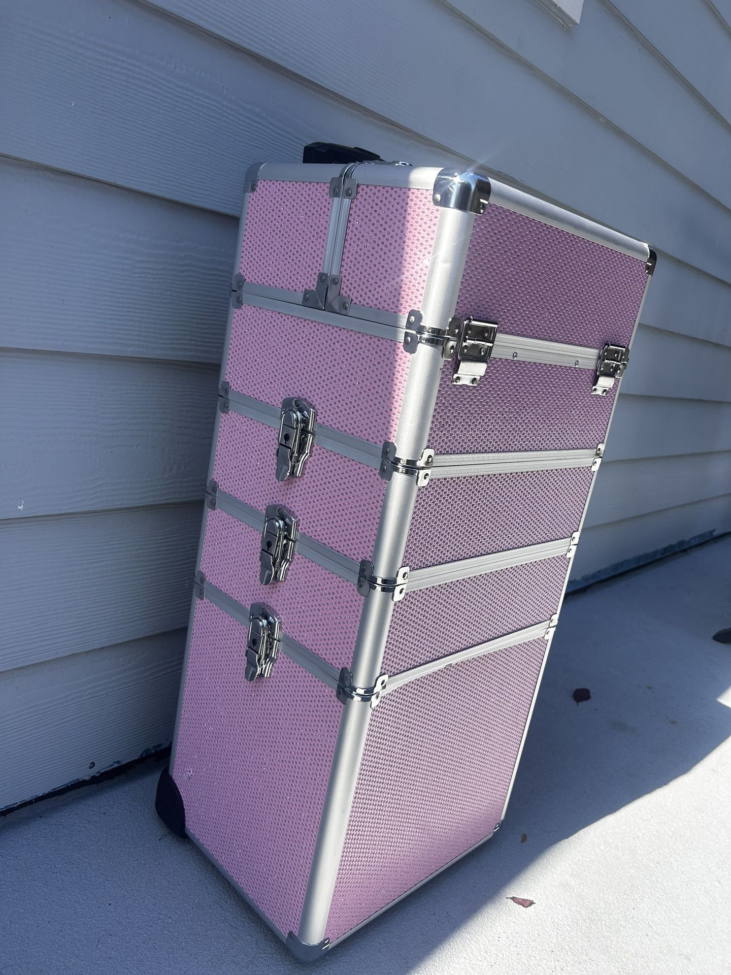 4-in-1 Esthetician/Cosmetology Rolling Case