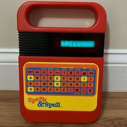 Speak And Spell Learning Toy