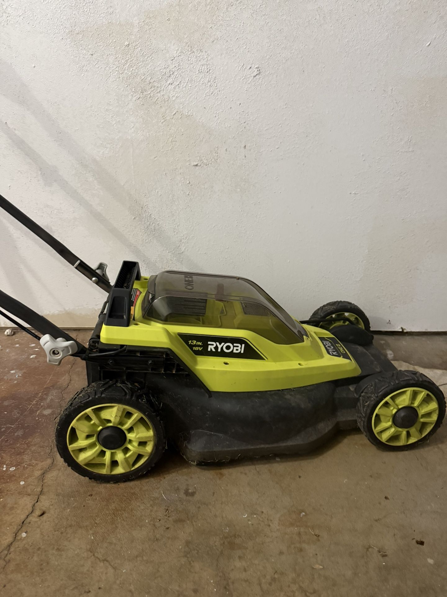 Lawn Mower, Weed Whacker & Battery Bundle