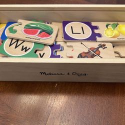 Melissa And Doug Alphabet Puzzle 