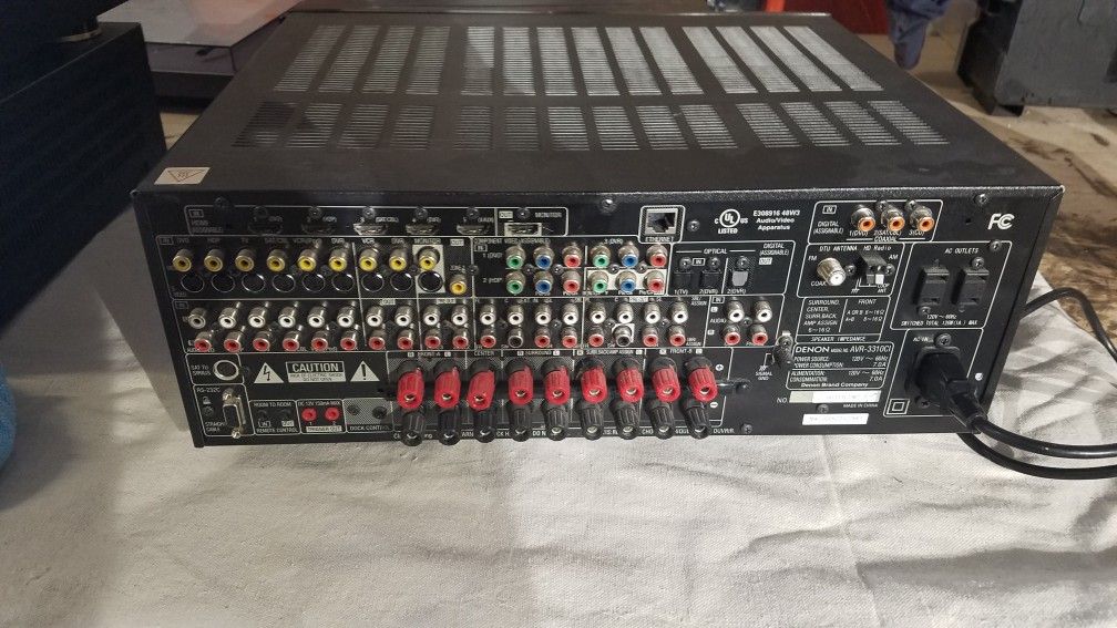Denon network AVR 3310CI stereo receiver multi zone for Sale in Pompano