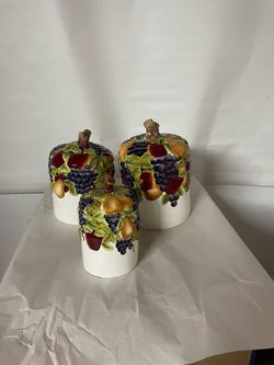 Kitchen Ceramic Containers-Flour, Sugar….