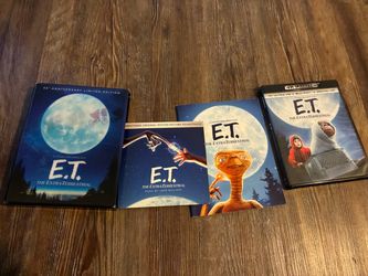 E.T. Movie 4k & Blu-Ray with lenticular slipcase