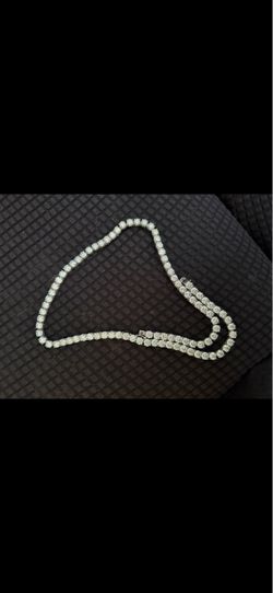 Tennis Chain 6.5mm 24inch Moissainte Diamonds