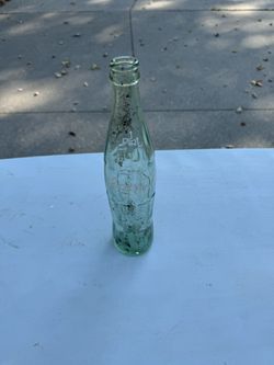 Vintage Coke Soda Glass Bottle 1 Pint Size