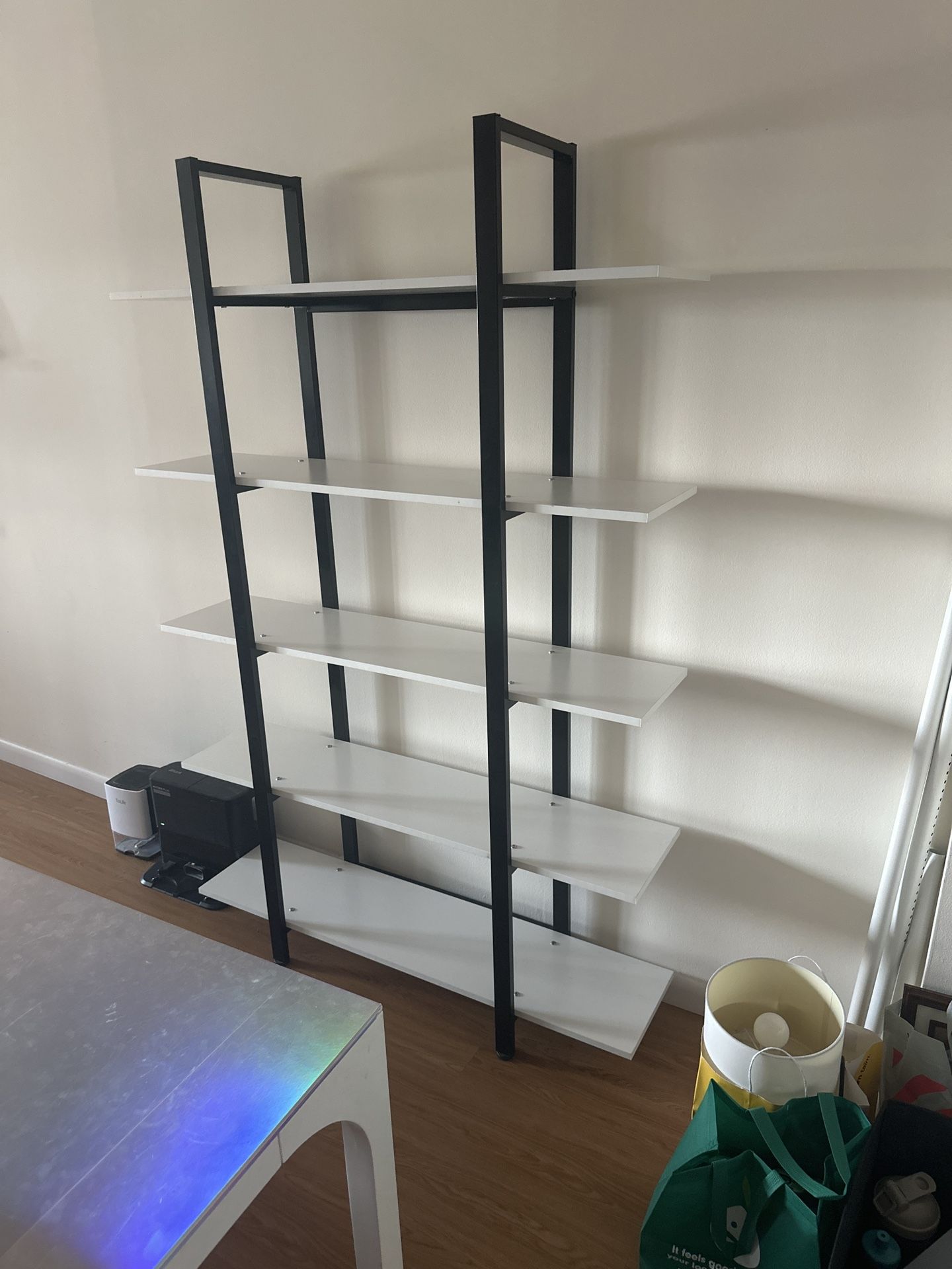Black And White Book Shelf