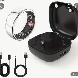 New Silver Smart Ring size 9 - waterproof