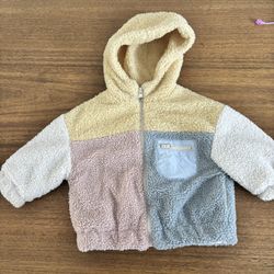 Zara Teddy Bear Toddler Jacket 