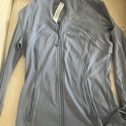 blue lululemon define jacket