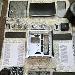 Lian Li Gaming PC Parts Bundle + Curved Samsung Monitor – 3080 GPU, Case, Accessories