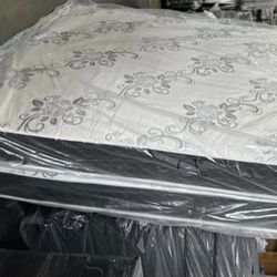 Set King Size Mattress And Box Spring 