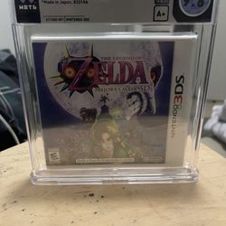 WATA 9.8 A+ | The Legend of Zelda: Majora’s Mask 3D - Nintendo 3DS