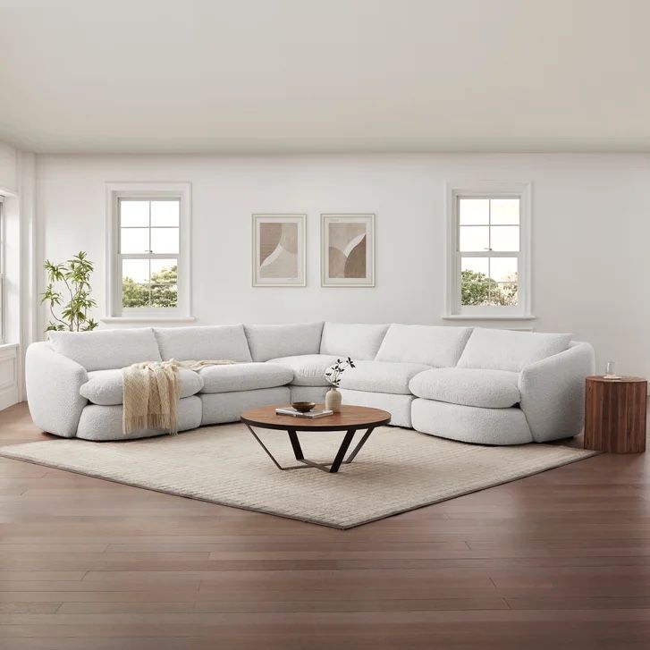 Holley 5-piece Modular Fabric Sectional