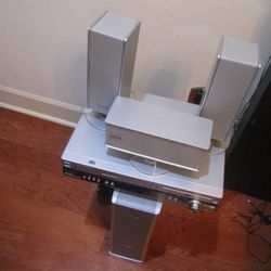 PANASONIC SA-HT810V VHS/DVD HOME THEATER SOUND SYSTEM Works Excellent