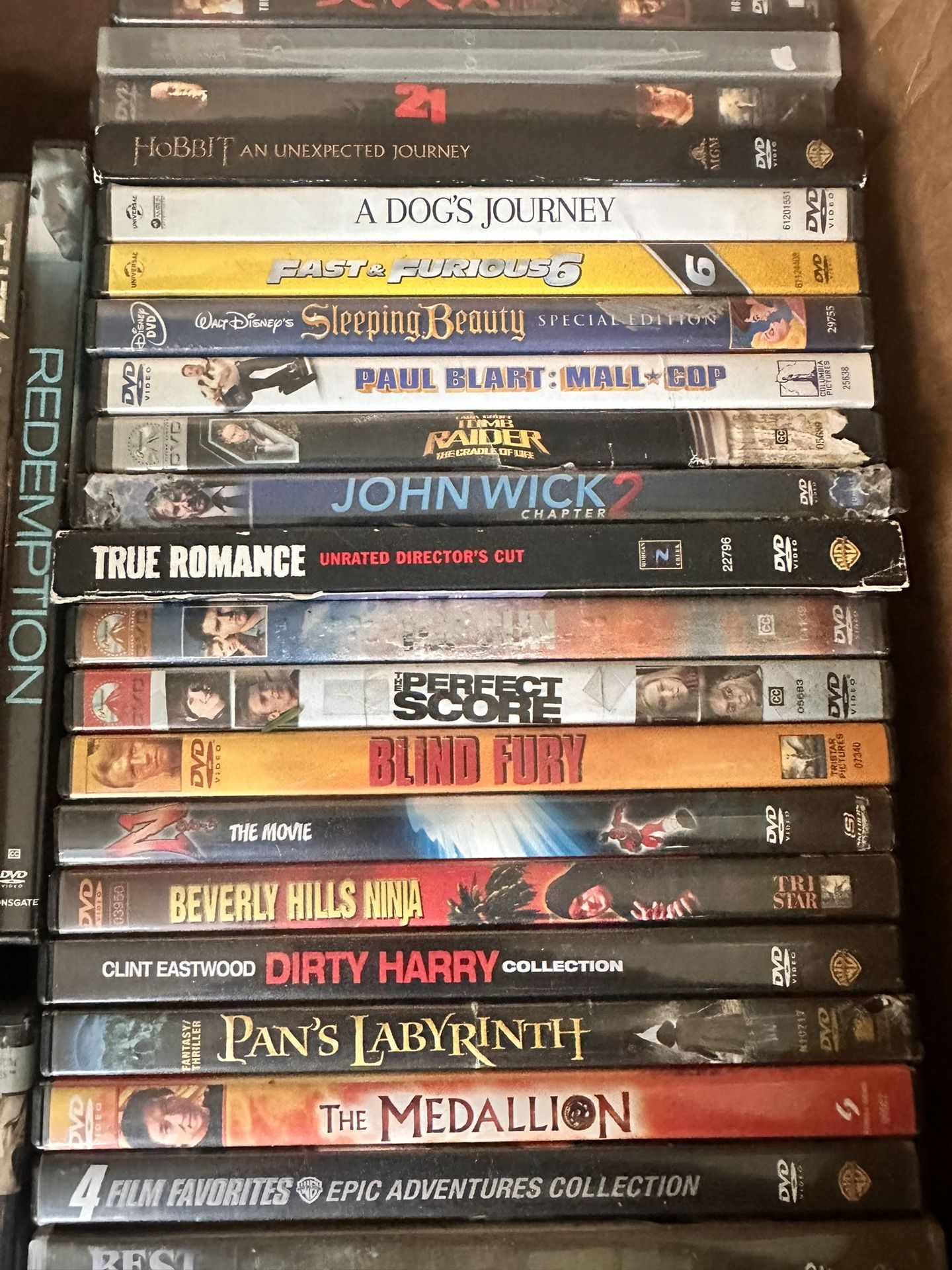 DVD MOVIES - More Than 500 Titles!