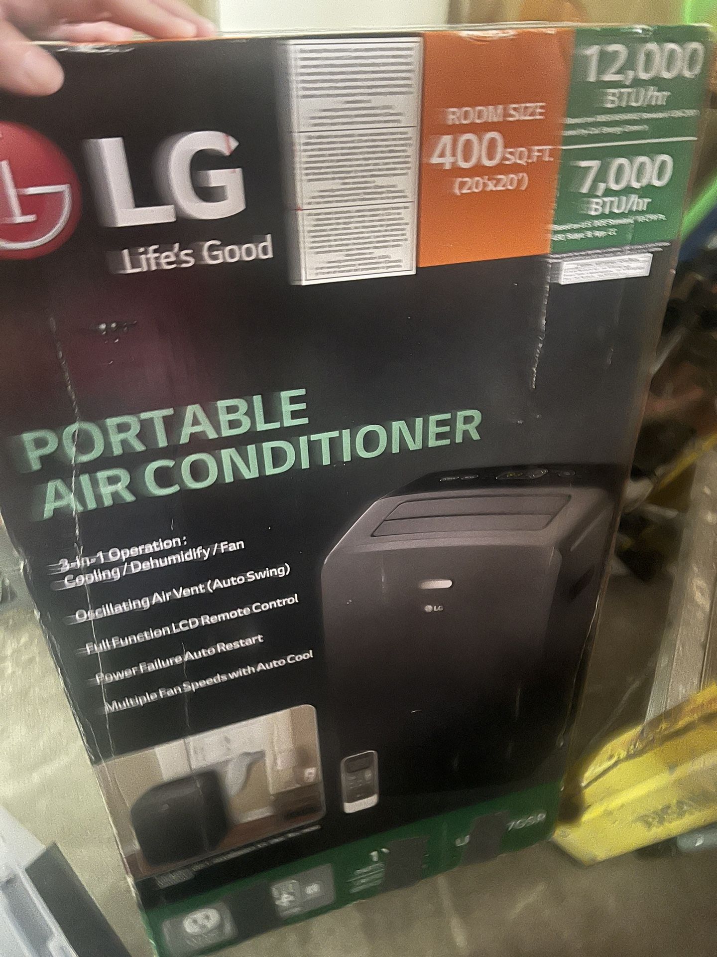 LG Portable AC unit 12000 BTU