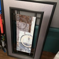 Framed Obstruct Art 