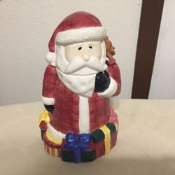 Christmas Cookie Jar SAKURA Magic of Santa By DEBBIE MUMMr