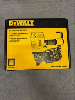 Dewalt DWF83C 15 Degree Coil Framing Nailer