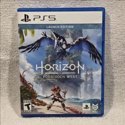 HORIZON FORBIDDEN WEST (2022 PS5) SURVIVAL BUILD RPG SONY PLAYSTATION PS VIDEO GAME DISK