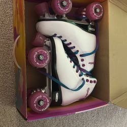 White Roller Skates