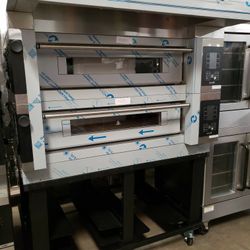 New Moretti Forni Double Deck Pizza Oven Electric 