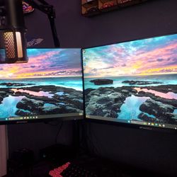 2 Gaming Sansui Monitors
