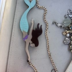 Mermaid Acrylic Necklace 