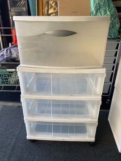 Sterilite storage drawers