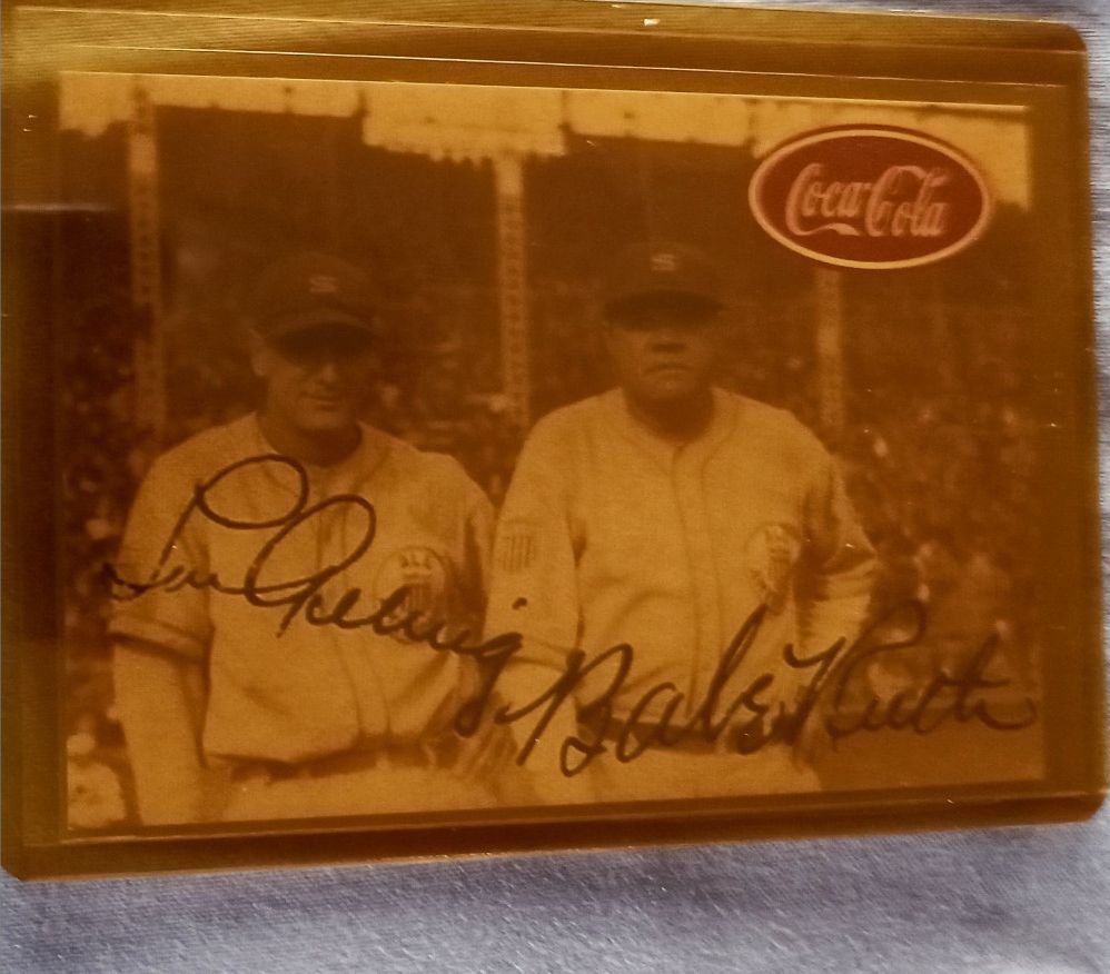 1960s,-BABE RUTH & LOU GEHRIG,__SIGNED BY BOTH,,