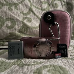 Canon PowerShot ELPH 500 HS 12.1MP Digital Camera - Pink