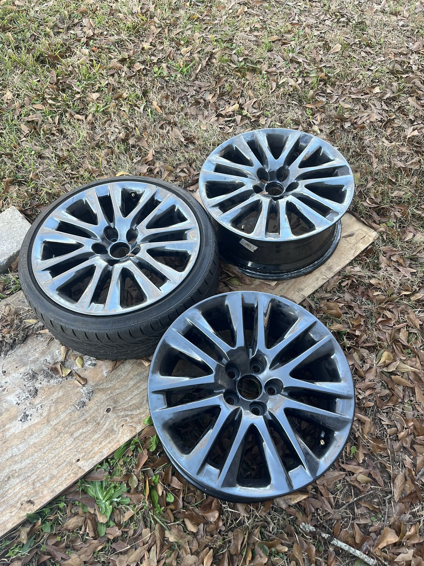 3 Lexus LS460 19 Inch Rims