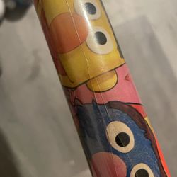 Brand New, Sealed Roll Of Rare Sesame Street, Wrapping Paper