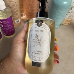 BODY OIL WITH COLLAGEN AND Coconut Oil - $ 20 