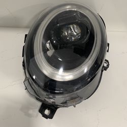 MINI COOPER LCI F55/F56 SHADOWLINE BLACK LEFT DRIVER LED HEADLIGHT HOUSING 2020/2021/2022/2023/2024