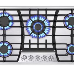 12/24/30/36 Inch Gas Cooktop, Propane Cooktop, Indoor And Outdoor