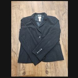 Emma James Women's Black Stretch Blazer Size 14