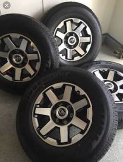 TRD off road Toyota wheels