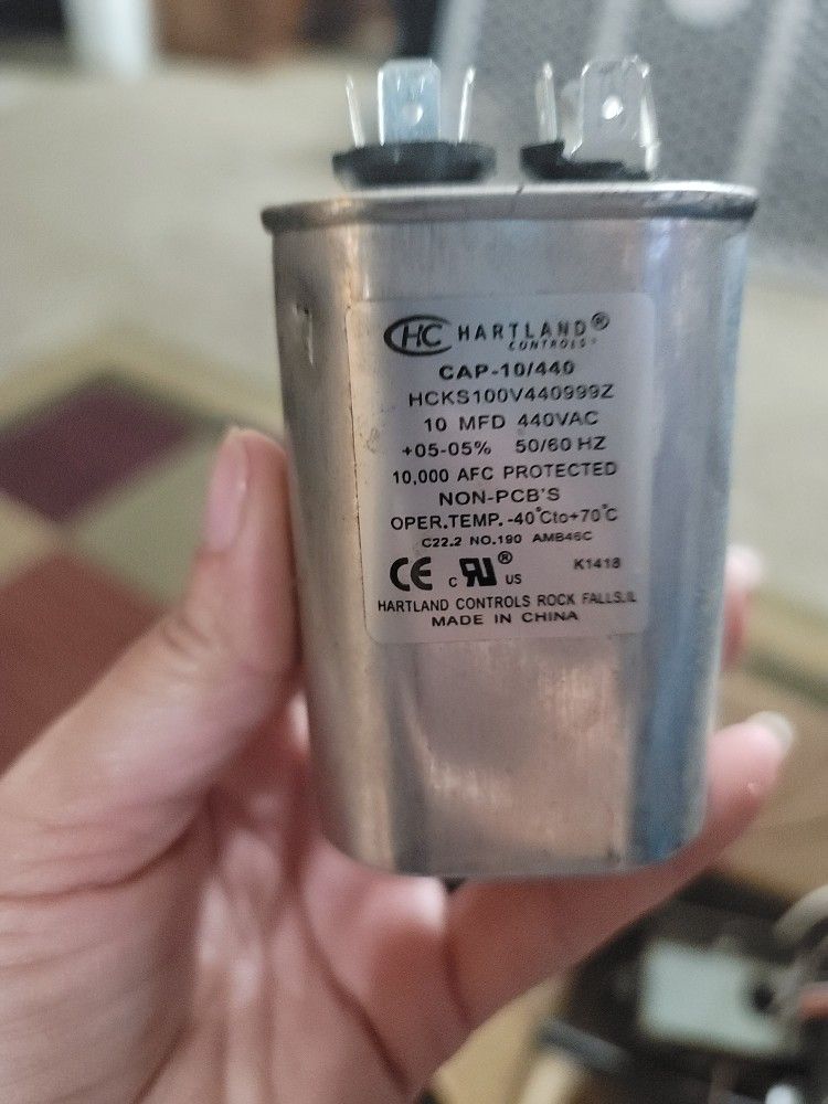 10 MFD AC Capacitor