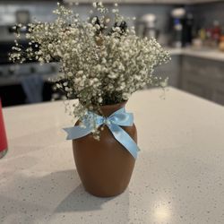 glass vases center piece