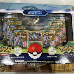 Pokémon Card TCG Sword & Shield Pokemon Go Premium Collection Radiant Eevee