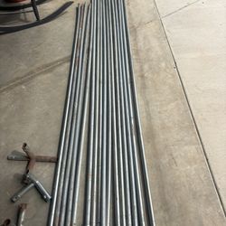Pipas Galvanizadas De 3/4 12 Piezas De 10ft Y 4 De 7ft