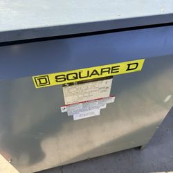 Square D 75kva 3 Phase Transformer P- 480 S- 240 Delta /Delta 
