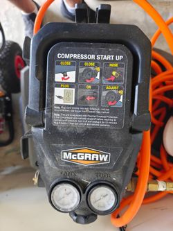 Mcgrow air compressor 110 psi