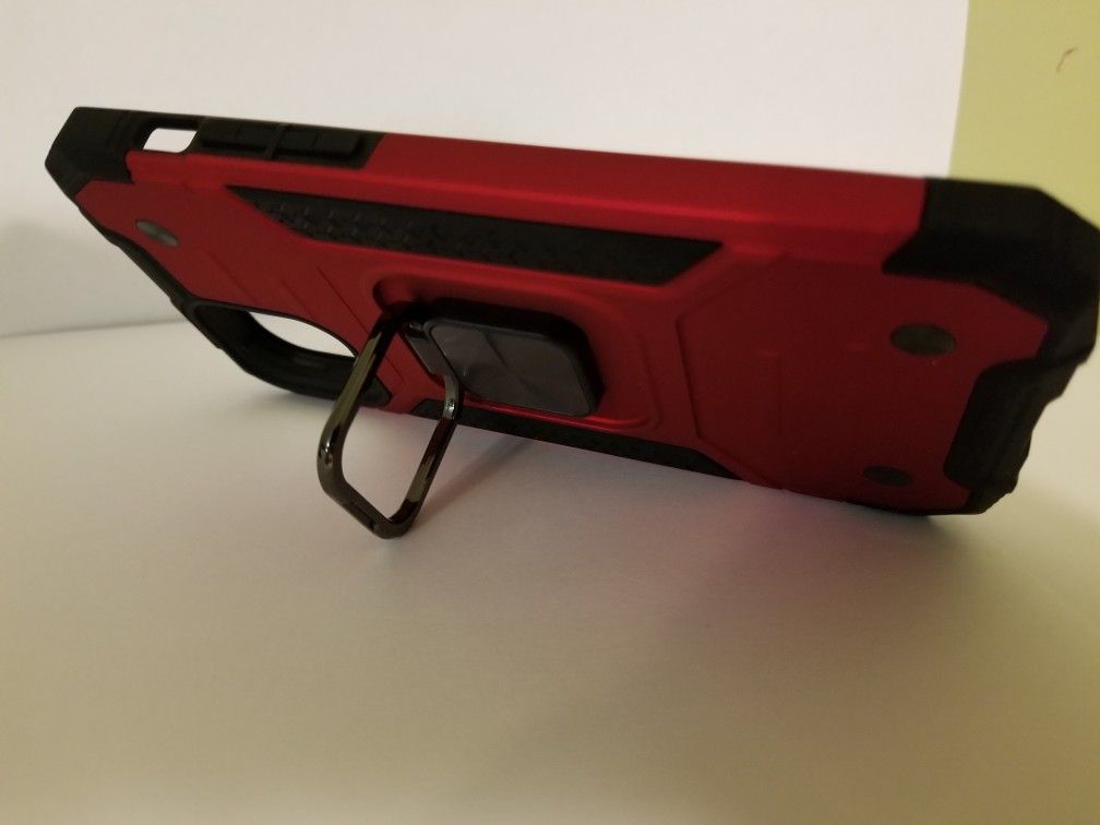 iPhone 12 heavy duty Case w/ metal stand