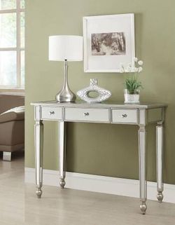 Mirrored Console Table with 3 Drawers ONLY $365- SALE! Best Deal!