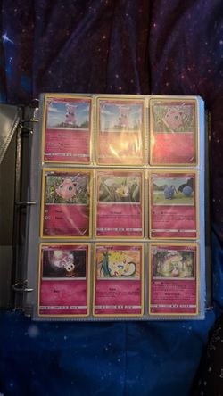 Binder of Pokemon Cards