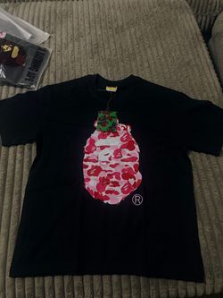 BAPE A Bathing Ape Camo Ape Head T-Shirt